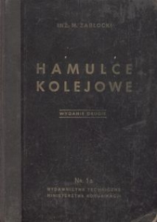 Hamulce kolejowe Nr. 1a