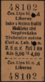 Bilet kolejowy 48102