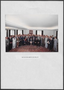 Kartka z albumu - Senat Kadencji 1991-1993