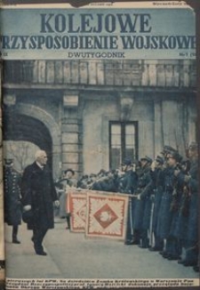 Kolejowe Przysposobienie Wojskowe, 1937, nr 1 (98)