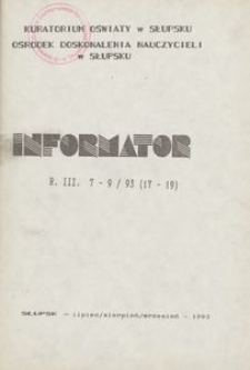 Informator, 1993, nr 7/8
