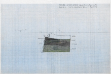 Słupsk - Stary Rynek. Budynek 1 profil p&oacute;łnocnej ściany świadka. Stanowisko 3, wyk. I, Ar 27, Cw A/C