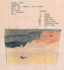 Słupsk - Grodzisko. Profil południowy. Stanowisko 1, wyk. III