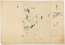 Słupsk - Grodzisko. Rzut poziomy kamieni i belek w warstwie IV. Stanowisko 1, wyk. II