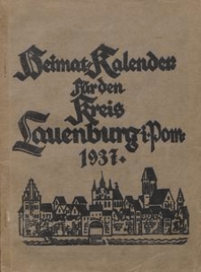Heimatkalender für den Kreis Lauenburg i. Pom. für das Jahr 1937