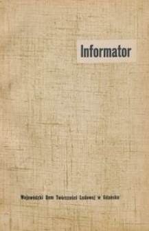 Informator, 1962, [nr 1]
