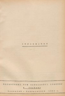 Informator, 1962, [nr 5]