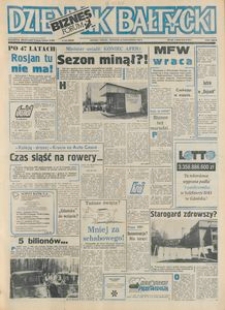 Dziennik Bałtycki 1992, nr 255