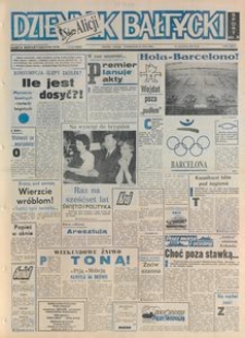 Dziennik Bałtycki 1992, nr 175