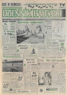 Dziennik Bałtycki 1992, nr 186