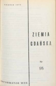 Informator WDK : Ziemia Gdańska, nr 98