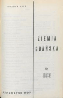 Informator WDK : Ziemia Gdańska, nr 103