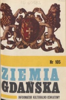 Informator Wojew&oacute;dzkiego Ośrodka Kultury : Ziemia Gdańska, 1974, nr 105
