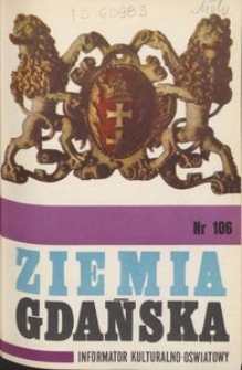Informator Wojew&oacute;dzkiego Ośrodka Kultury : Ziemia Gdańska, 1974, nr 106