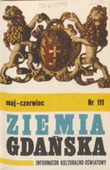 Informator Wojew&oacute;dzkiego Ośrodka Kultury : Ziemia Gdańska, 1975, nr 111
