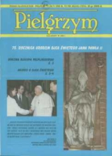 Pielgrzym : Pismo Katolickie, 1995, R. VI, nr 10 (141)