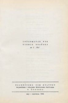 Informator WDK : Ziemia Gdańska, 1969, nr 3 (75)