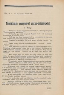 Przegląd Morski : miesięcznik Marynarki Wojennej, 1931, nr 35-36