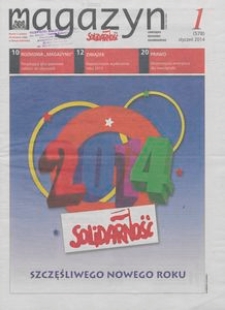 Magazyn "Solidarność", 2014, nr 1