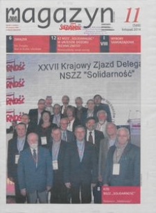 Magazyn "Solidarność", 2014, nr 11