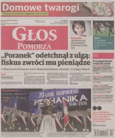 Głos Pomorza, 2016, czerwiec, nr 129