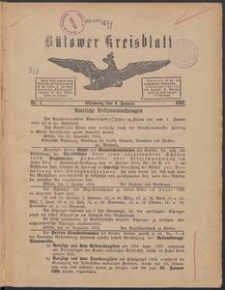 Bütower Kreisblatt 1905