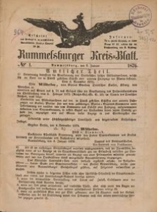 Rummelsburger Kreisblatt 1876