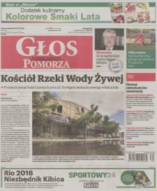Głos Pomorza, 2016, lipiec, nr 177