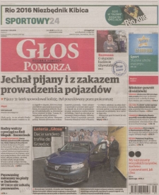 Głos Pomorza, 2016, sierpień, nr 181