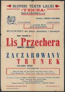 Lis Przechera : afisz do spektaklu