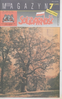 Magazyn "Solidarność", 1994, nr 7