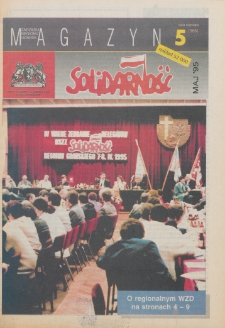 Magazyn "Solidarność", 1995, nr 5