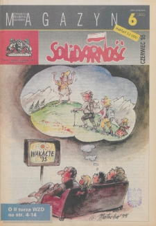 Magazyn "Solidarność", 1995, nr 6