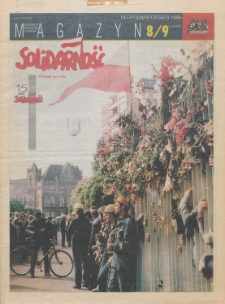 Magazyn "Solidarność", 1995, nr 8/9