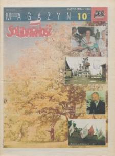 Magazyn "Solidarność", 1995, nr 10