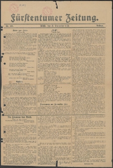 Fürstentumer Zeitung : Beilage, 1921, Nr. 219