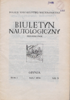 Biuletyn Nautologiczny, nr 5