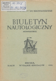 Biuletyn Nautologiczny, 1961 r.
