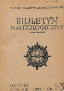 Biuletyn Nautologiczny, nr 1-3, 1965 r.