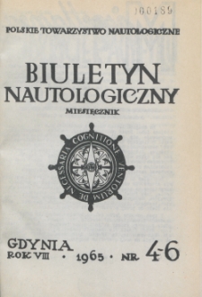 Biuletyn Nautologiczny, nr 4-6, 1965 r.