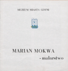 Marian Mokwa - malarstwo