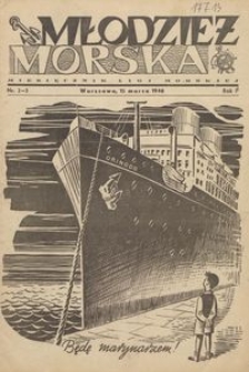 Młodzież Morska : miesięcznik Ligi Morskiej, 1946, nr 2-3
