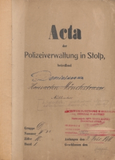 Dokumentacja techniczna budynku przy ulicy Dominikańskiej - Brama Młyńska