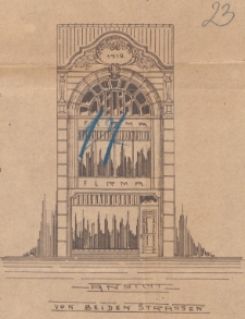 Dokumentacja techniczna budynku przy dawnej ulicy M&uuml;hlenthormauer 2 - ulica nie istnieje