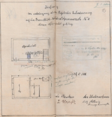 Dokumentacja techniczna budynku przy dawnej ulicy M&uuml;hlenthormauer 16 - ulica nie istnieje