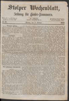 Stolper Wochenblatt. Zeitung f&uuml;r Hinterpommern № 17