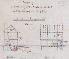Dokumentacja techniczna budynku przy dawnej ulicy Quer 5 - ulica nie istnieje