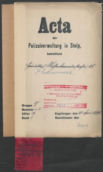 Dokumentacja techniczna budynku przy dawnej ulicy M&uuml;hlenthormauer 18 - ulica nie istnieje