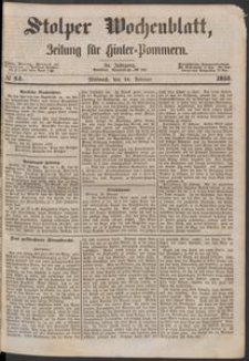 Stolper Wochenblatt. Zeitung f&uuml;r Hinterpommern № 24