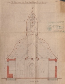 Dokumentacja techniczna budynku przy ulicy Zamkowej - Kaplica św. Jerzego
